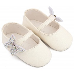 Βαπτιστικά Παπούτσια  Babywalker MI1658 White /Λευκό