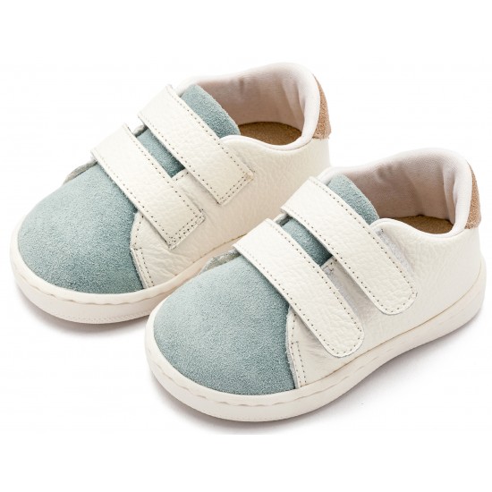 Βαπτιστικά Παπούτσια  Babywalker PRI2113 White - Beige - Mineral/ Λευκό - Μπεζ - Μίνεραλ
