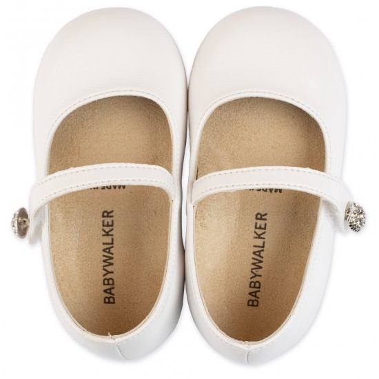 Βαπτιστικά Παπούτσια  Babywalker BS3502 White / Λευκό