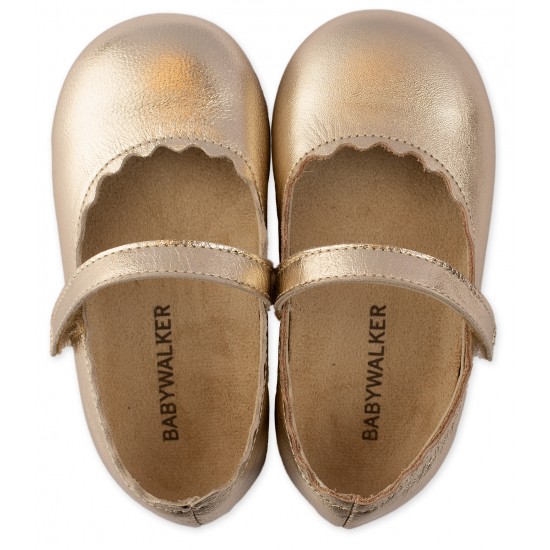 Βαπτιστικά Παπούτσια  Babywalker BW4597 Gold / Χρυσό