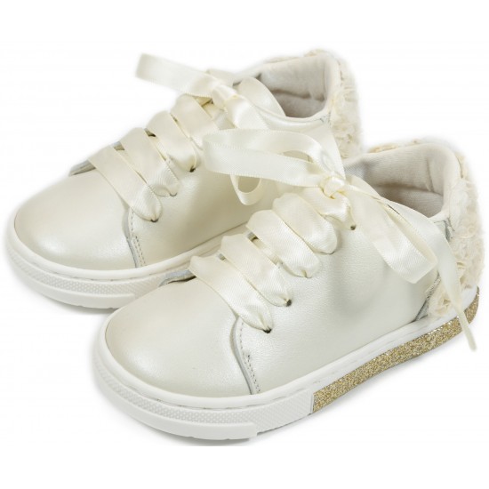 Βαπτιστικά Παπούτσια  Babywalker BW4697 Ivory / Εκρού
