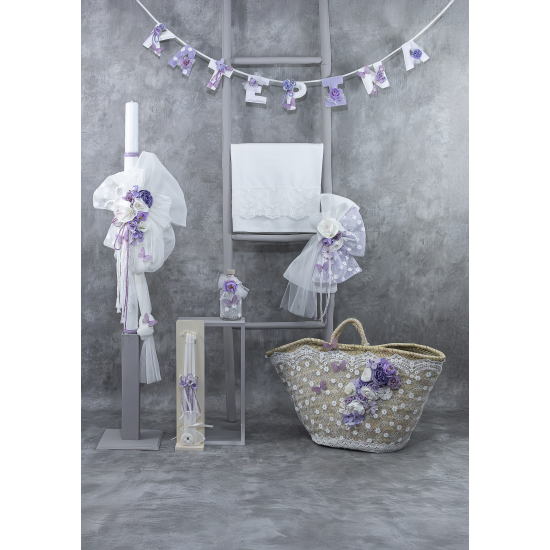 Σετ Βάπτισης με Θέμα Πεταλούδες