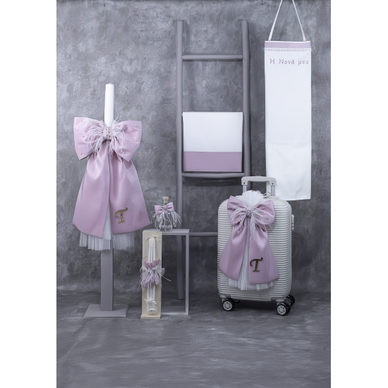 Σετ Βάπτισης με Θέμα Chic Bow