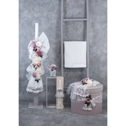 Σετ Βάπτισης "Lace Romance" Σετ Βάπτισης "Lace Romance"