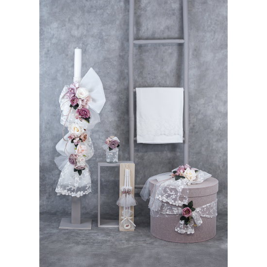 Σετ Βάπτισης "Lace Romance"