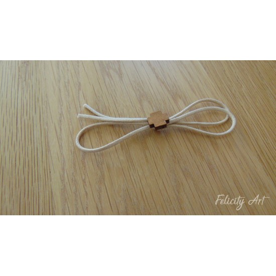 Μαρτυρικό Βάπτισης Πέτου με Ξύλινο Σταυρό