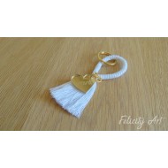 Μαρτυρικό Βάπτισης Μπρελόκ για τη Νονά 