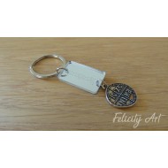 Μαρτυρικό Βάπτισης Μπρελόκ για τον Μπαμπά